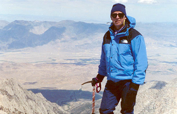 May 14, 1990: Me on the summit of Whitney - for the second time.