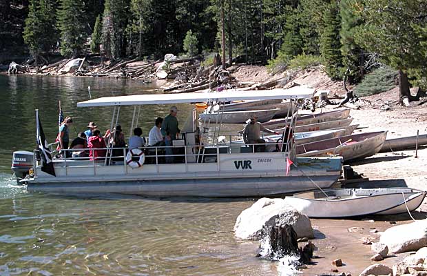 The Edison ferry arriving at the VVR landing