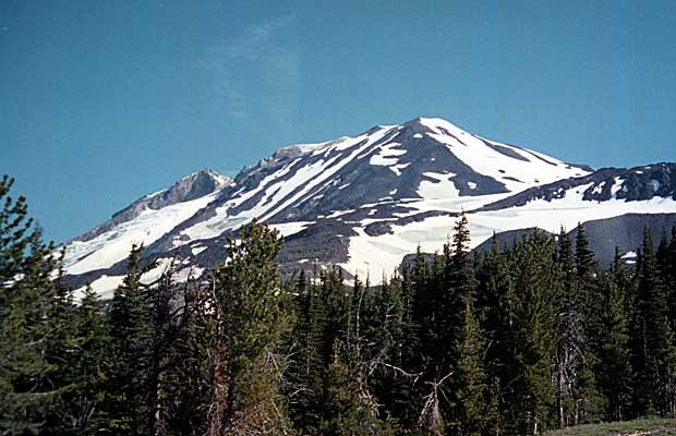 The southern face of Mount Adams as seen from Cold Springs