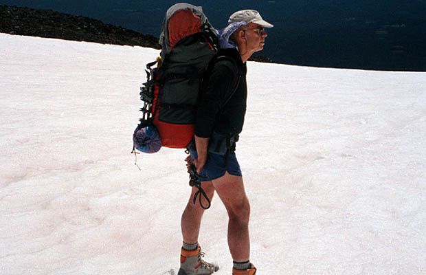 1998: On the descent from the Lunch Counter to Cold Springs trailhead.