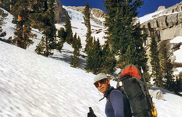 April-May 1996: Me on the way up the Mountaineer's Route